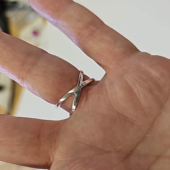 New Hessonite Garnet Sterling Silver Ring size 7 - Picture 6 of 9